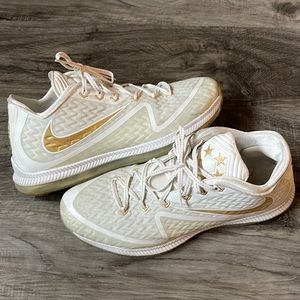 Mens Nike Field General 2 ‘Championship Drive’ White & Gold Sneakers Size 12